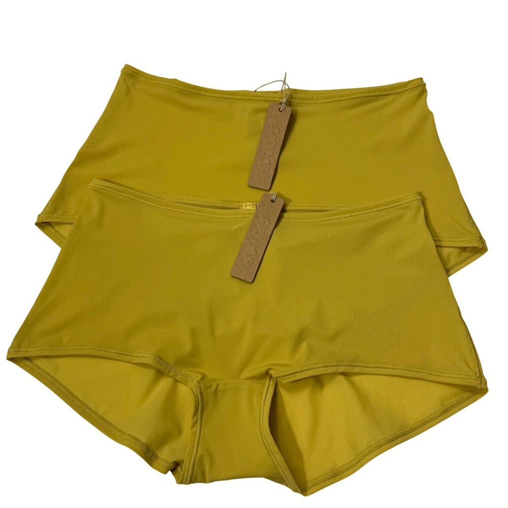 SKIMS‎ Jelly Sheer Boy Short Lot of 2 Topaz XXS